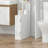 Tall Bathroom Storage Cabinet, Freestanding Linen Tower With 2-Tier Shelf And Cabinets, Narrow Side Floor Organizer For Small Spaces