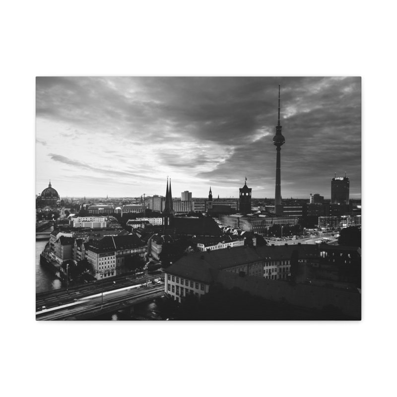 No Frame Print on Canvas, 24cm H x 18cm W