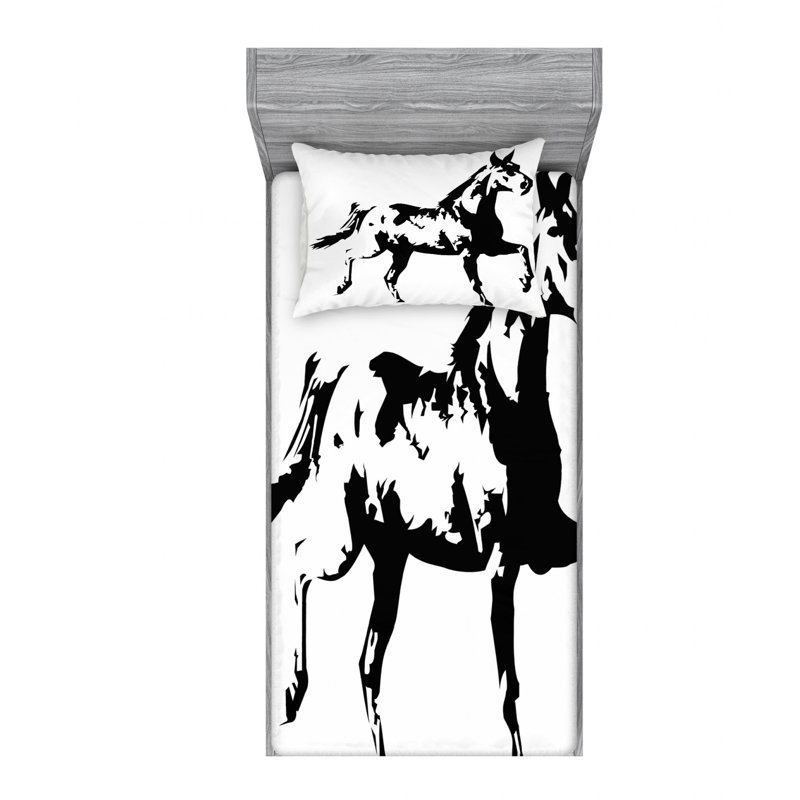 Microfiber Sheet Set, Twin XL Sheet Set with 1 Pillowcase