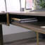 Bureau en L, finition