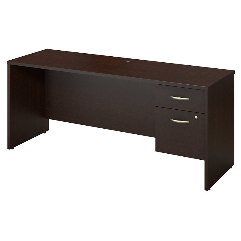 Bureau Ringold Series C, Cerise mocha, H 30 po x l 71 po x p 24 po