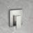 Topcraft 10-Inch Square Wall-Mounted Rain Shower System with Single Handle-88712968