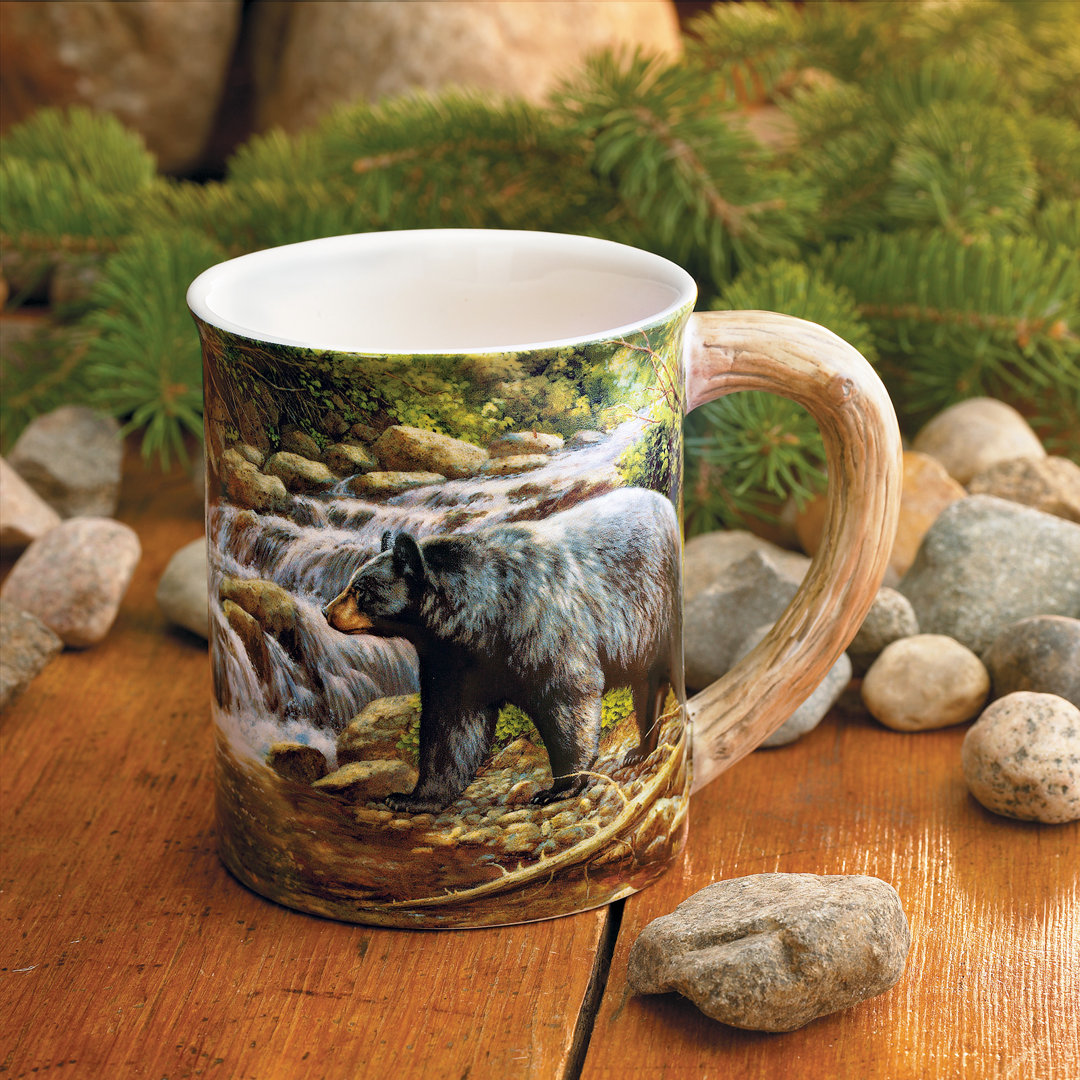 Shadow of the Forest Bear Sculpted Gift Mug Wild Wings