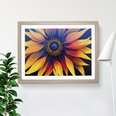 Attractive Sunflower - Framed Print