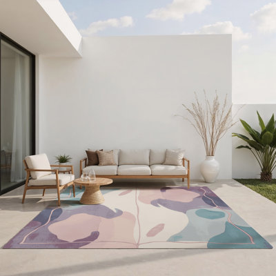 Tapis intérieur et extérieur Tranquil Streams