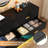 6-Drawer 59.14" Dresser With LED Light Strip And Charging Station For Bedroom, Living Room, Entryway, And Hallway-1591817334