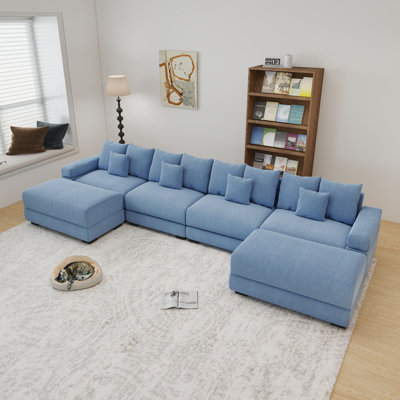 Forbestown 6-Piece Upholstered Sectional