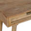 Bureau d'écriture semi-assemblé 45 "avec prises USB et CA Sedona, brun naturel Sedona-94114464