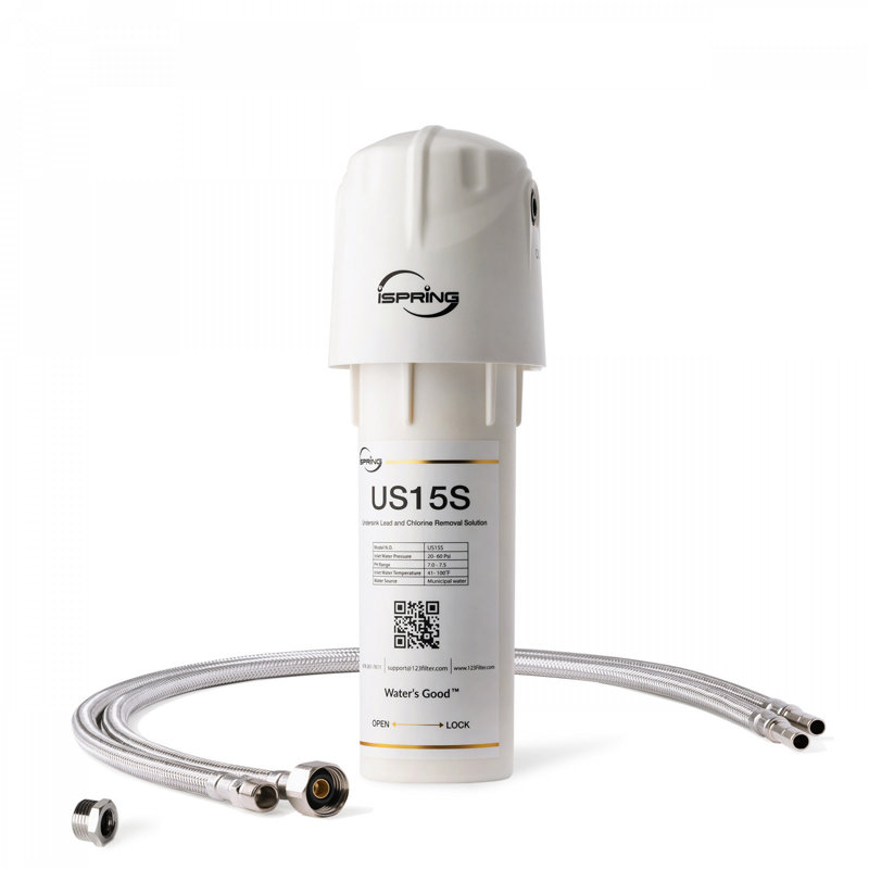 Système de filtration d'eau iSpring US15SL, Blanc