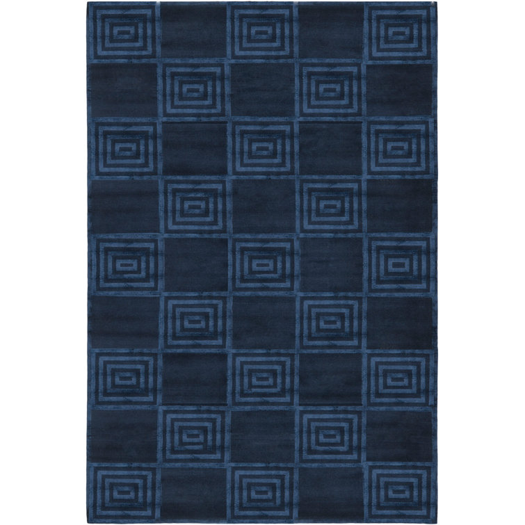 Ralph Lauren Alistair Tiles Wool, Viscose Geometric Rug