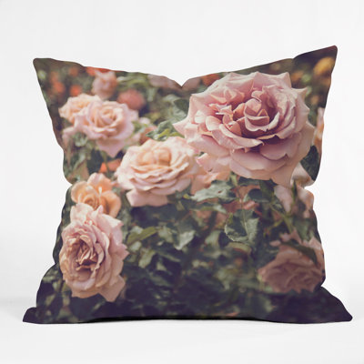 Coussin décoratif rose bree madden