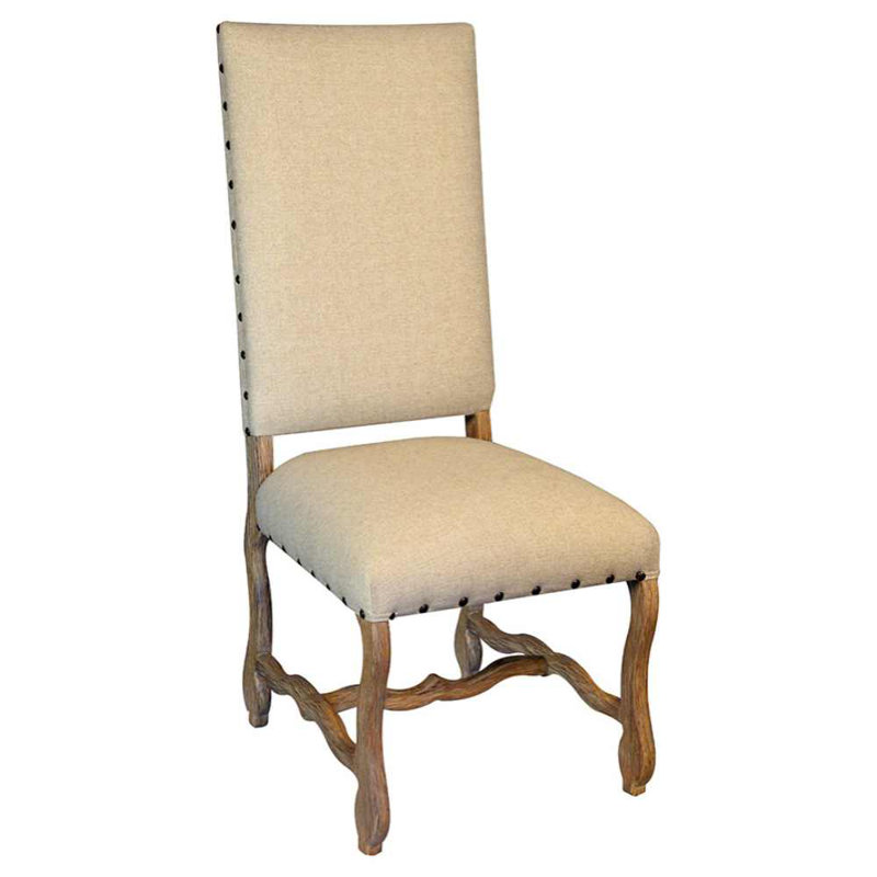 Darrick 20'' H Upholstered Side Chair, Light Brown