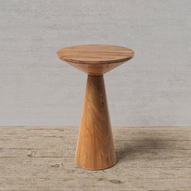 Bozovich Solid Wood End Table, Brown