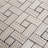 Helix 1" x 2" Porcelain Pinwheel Mosaic Floor and Wall Tile
