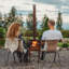 Rectangle Steel Wood Burning Smokeless Outdoor Fireplace