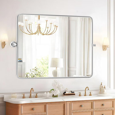 Metal Rectangle Wall Mirror