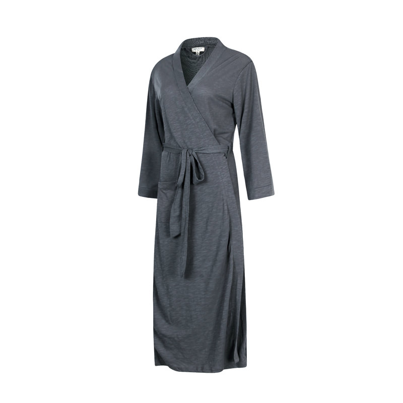 Peignoir Drucilla, M, Gris foncé