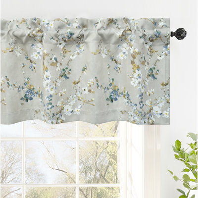 Hutchcraft Floral Tailored Window Valance