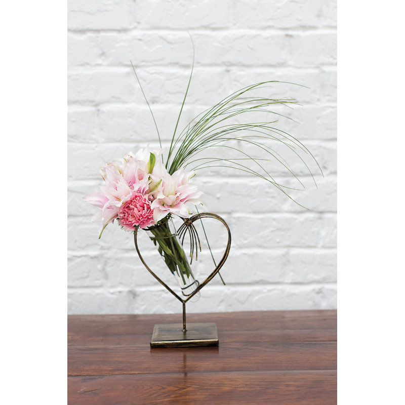 Metal Table Vase