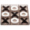 Ensemble de jeu de 12 po Tic Tac Toe. Jeu de société classique pour enfants et adultes. Idéal pour le bureau et le salon