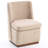 Boucle Upholstered Wingback Parsons Chair-1331819131-1331819130