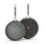 GreenPan GP5 Colors Healthy Ceramic Nonstick 9.5" and 11", 2 Piece Frypan Set-1046592529