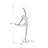Black Glass fiber reinforced plastics + Glass Free form Floor Lamps-50725148