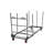 Zown Commercial Rectangular Folding Table Trolley Cart