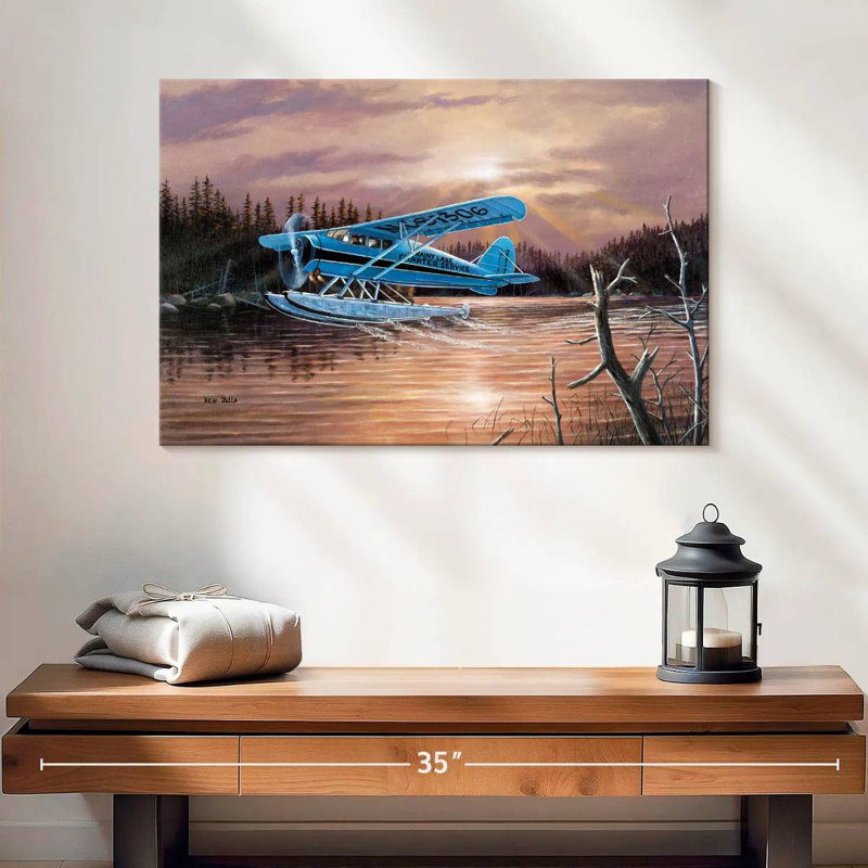 Mehar Rainy Lake Float, 16" H x 24" W