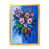 Impression dorée sur toile encadrée