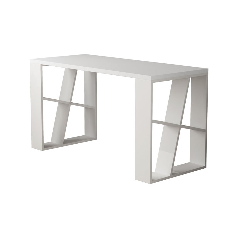 Miranda Modern Multifunctional Desk, White