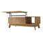 Modern Lift-Top Coffee Table with 3D Wave Design and Open Side Compartment-763422696-763422697-763422613