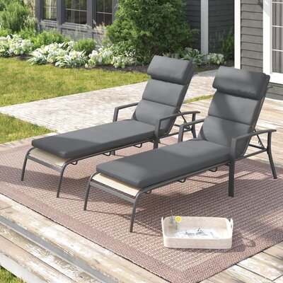 Northridge Outdoor Sunbrella Seat/Back Cushion -  Three Posts™, 0709AFCE4B5746E0ABE6A521927CE763