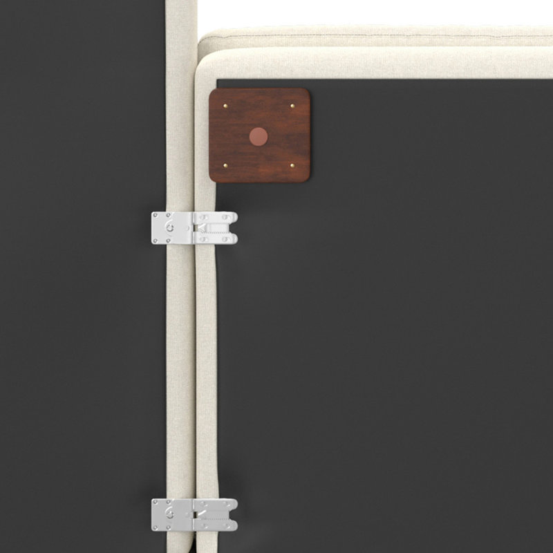 Canapé modulaire profond à gauche, Crème