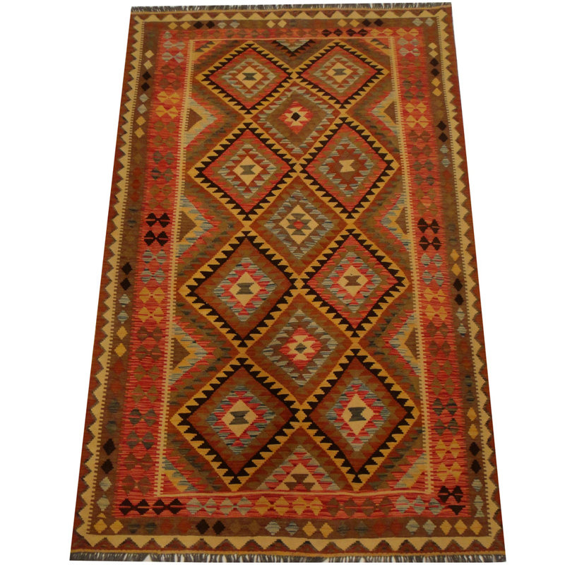 Azpeitia Wool Southwestern Indoor Rug