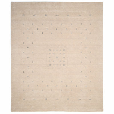 Simi Hand Knotted Cotton/Wool Southwestern Area Rug