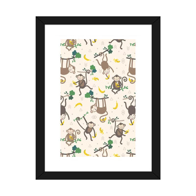 Little Monkey III by Caroline Alfreds - Graphic Art