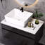 Petit meuble-lavabo flottant simple 31,5 pouces avec lavabo-125515237