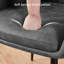 Modern Dining Chairs Suede With Thickened Seat Cushion and Cross-Hatch Pattern Design-673913368-673631200