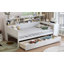 Lit de jour en bois avec tablettes de rangement-166302673-166302674