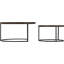 Douros 2 Piece Coffee Table Set-836128267