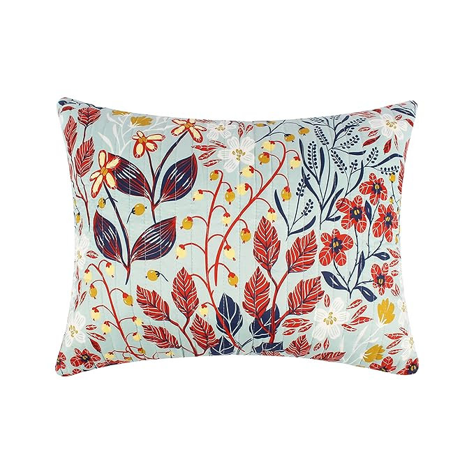Greenland Home Fasions Perry Multi Standard Sham, 20x26, Standard