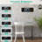 Plugin 15.7in LED Digital Wall Clock with Remote Control