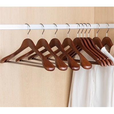 Premium Solid Wood Wide-Shoulder Hanger