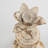 Decorative Candle Holder, Charming Floral Accent, Rustic Home Decor