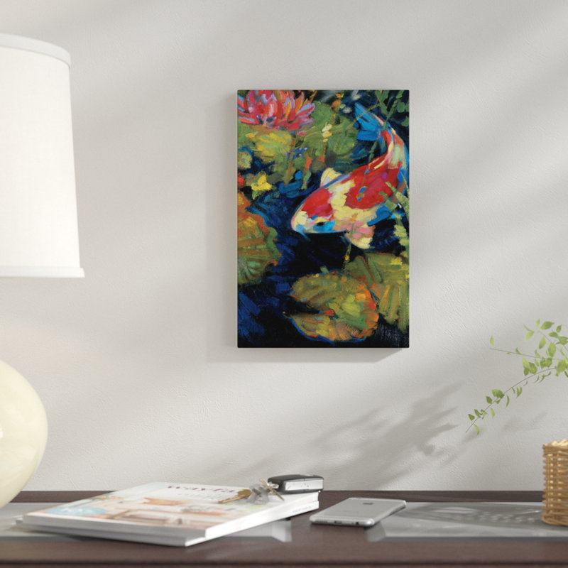 «Asian Serenity II», impression sur toile, H 12 po x l 8 po x P 0,75 po, Toile tendue, Pas de tapis