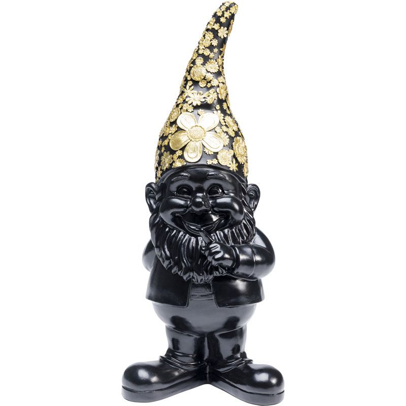 Deco Figurine Gnome Standing, 45.5 cm H x 14.5 cm W x 19 cm D