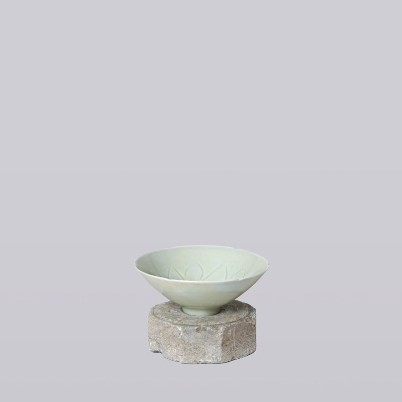 Petit bol conique en porcelaine Celadon