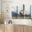 «Mountain Bull Elk», 3 pièces sur toile-98562385