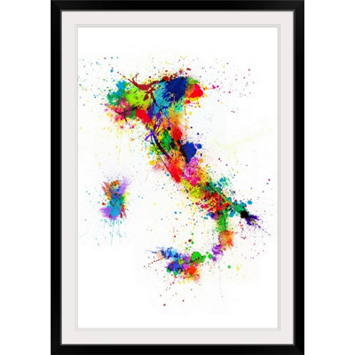 «Italy Paint Splash» par Francy, impression
